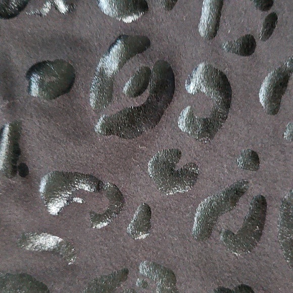 Cato Black on Black Leopard Print Leggings - Picture 3 of 13